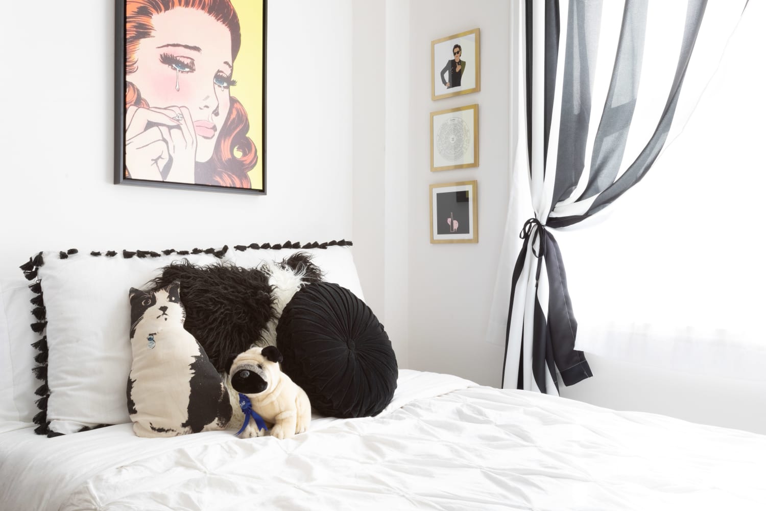 Use Chairs instead of Nightstands in Your Small Bedroom Apartment Therapy